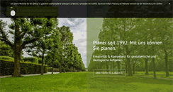 Desktop Screenshot of hass-landschaftsarchitekten.de