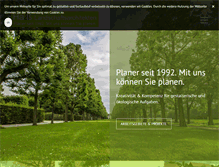 Tablet Screenshot of hass-landschaftsarchitekten.de